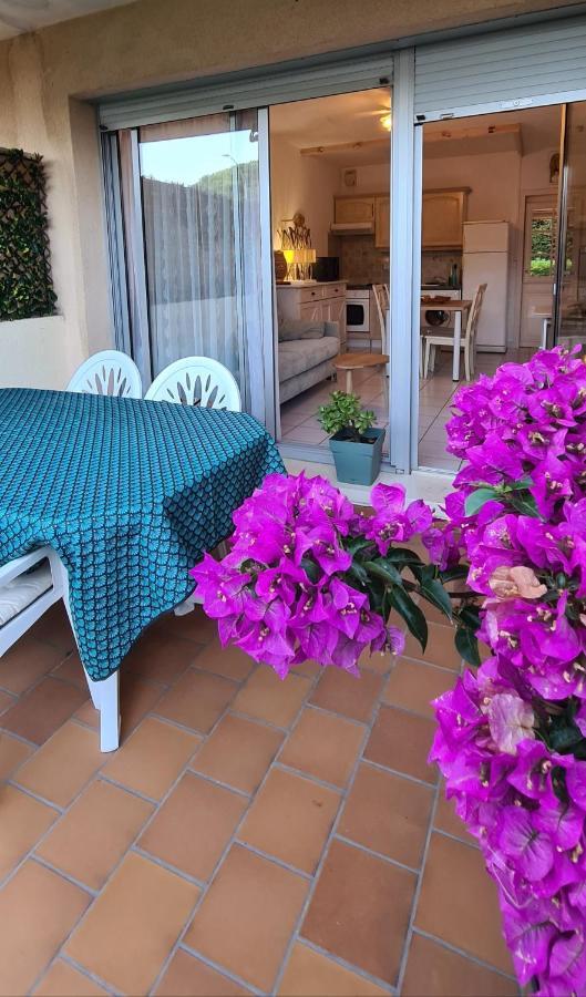 Le Tamaya Plage Charmant T2 En Rez De Jardin A 2 Pas D Une Belle Plage De Toutes Commodites Et Centre Ville Port Cavalaire-sur-Mer Exterior foto